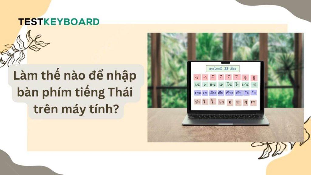 Bàn phím tiếng Thái